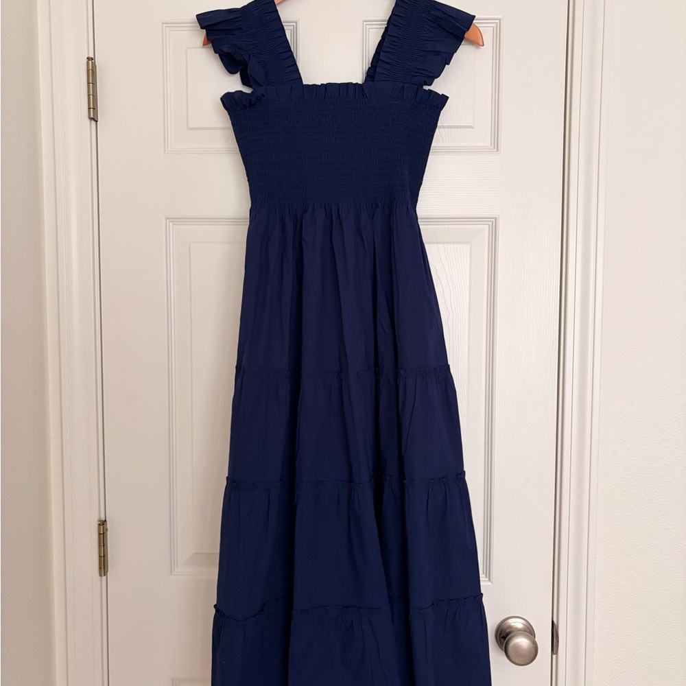 Hill House Navy Blue Nap Dress XS NWOT
